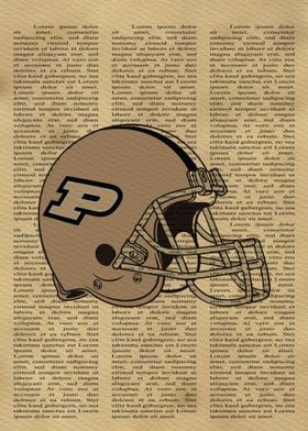 Purdue Boilermakers Helmet