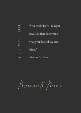 Marcus Aurelius Memento