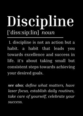 Discipline 