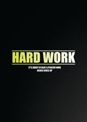Hard Work Motivation