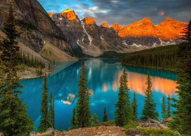 Banff mountains canada