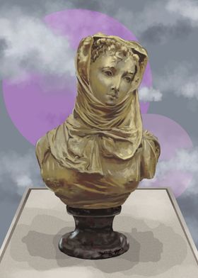 Bust of a Veiled Woman