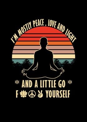 im mostly peace love light