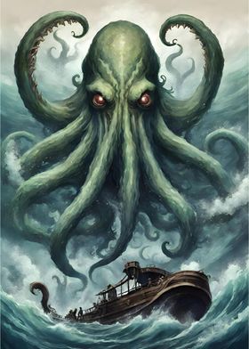 Mythology Kraken Monster