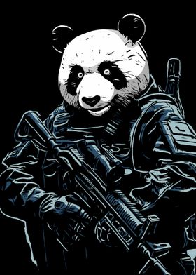 Panda the Soldier