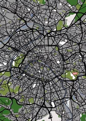 Paris City Map