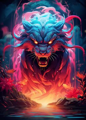 Neon Tiger