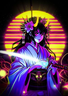 Neon Geisha Blade