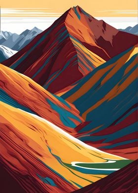 Vinicunca Rainbow Mountain