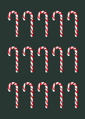 Retro Candy Canes