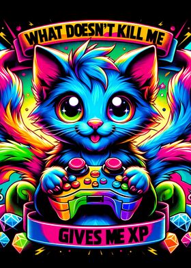 Colorful Cat Gaming