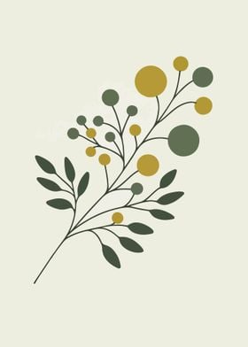 Olive Sprig Simplicity