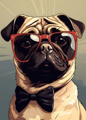 Funny Doggie Pug PugPlexed