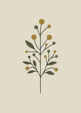 Olive Sprig Simplicity