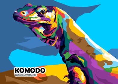 animal Komodo in limited