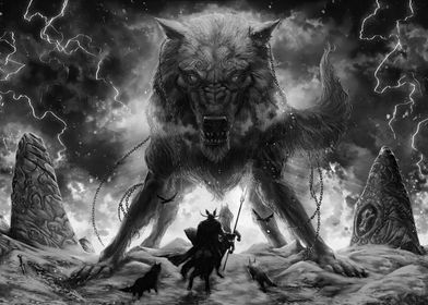 Fenrir mythology monster