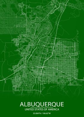 Albuquerque USA Green Map