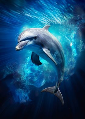 Dolphin Ocean Glide