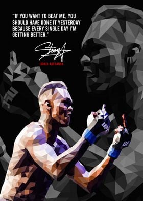 israel adesanya Geometric