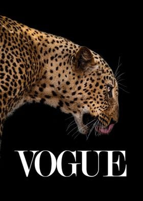 Vogue fashion poster