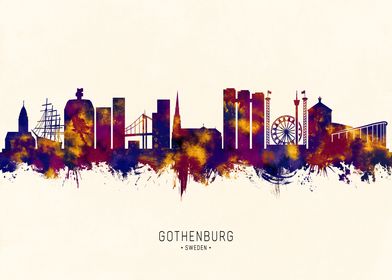 Gothenburg Sweden Skyline