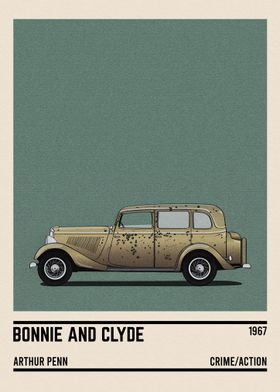 Bonnie And Clyde car movie