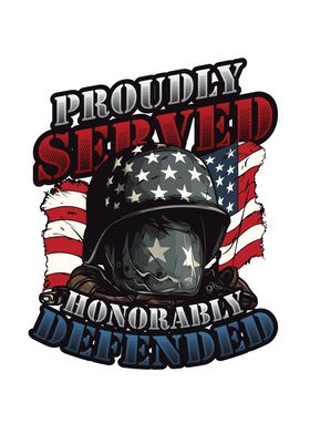 Proudly Served Veterans