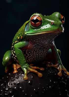 Tree Frog Portrait