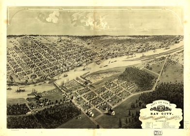 Bay City Michigan 1867