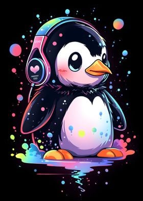 Music Lover Penguin