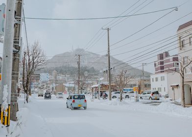 Winter in Hakodate Japan