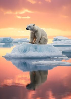 Frozen Majesty Polar Bear