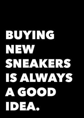 Buying sneakers