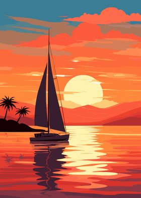 Sailboat Sunset