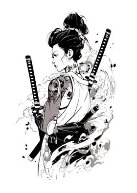 Samurai Warrior Girl