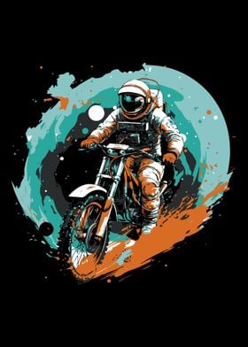 Motorcycle Astronaut