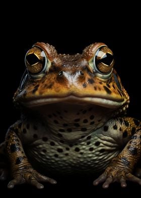 Bull Frog Portrait