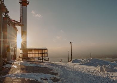 Mount Hakodate Sunset