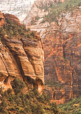 Sunlit Cliffs