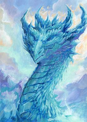 Ice Crowned Dragon