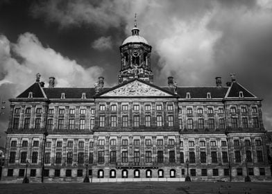 Royal Palace In Amsterdam