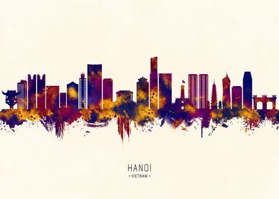 Hanoi Vietnam Skyline