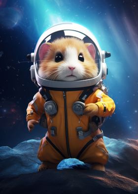 Astronaut Space Hamster