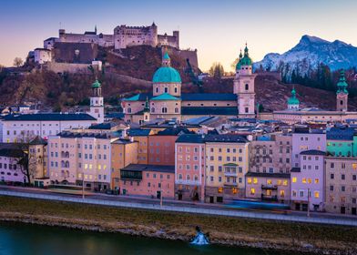 Salzburg Nightfall