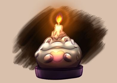 Candle Frog