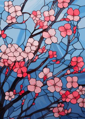 Cherry Blossom Glass
