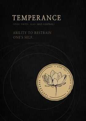 Stoic Virtue Temperance