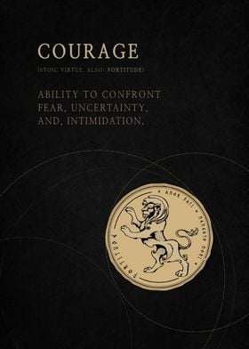 Stoic Virtue Courage