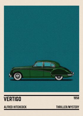 Vertigo movie car