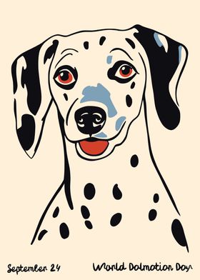 WORLD DALMATIAN DAY Poster